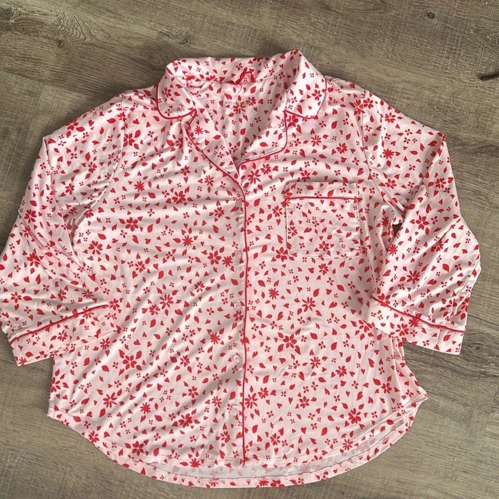Kate Spade super soft pajama top